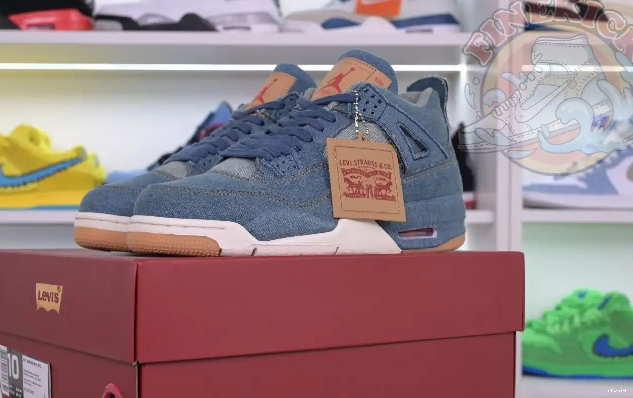 Air Jordan Jordan denim levis 4 retro 0628